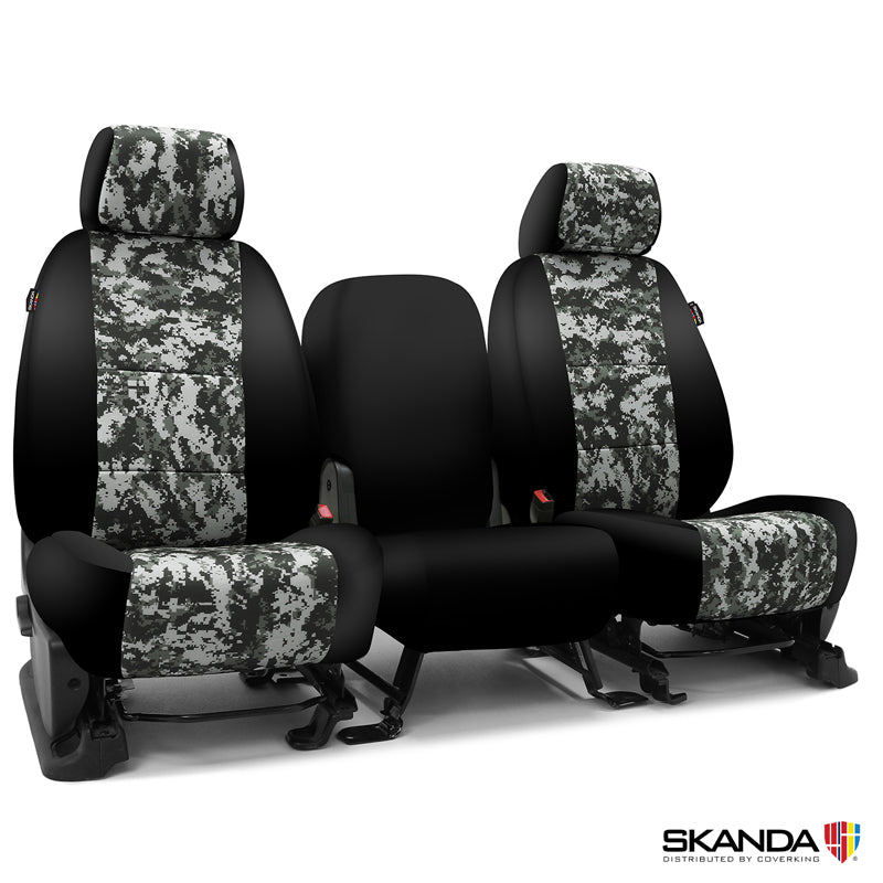 Custom Seat Cover Neosupreme Camo Digital — Camo Digital Urban with Black Sides