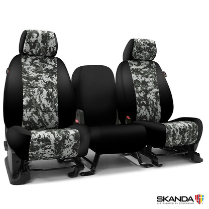 Custom Seat Cover Neosupreme Camo Digital — Camo Digital Urban with Black Sides