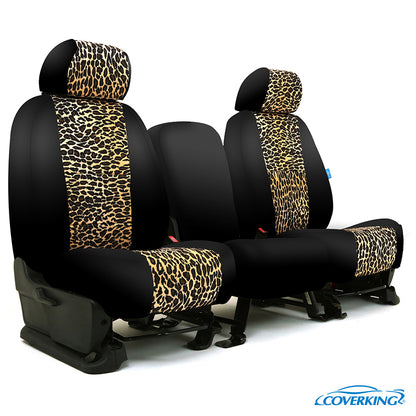 Custom Seat Cover Neosupreme Designer Print — Black Sides