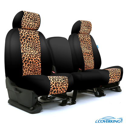 Custom Seat Cover Neosupreme Designer Print — Black Sides