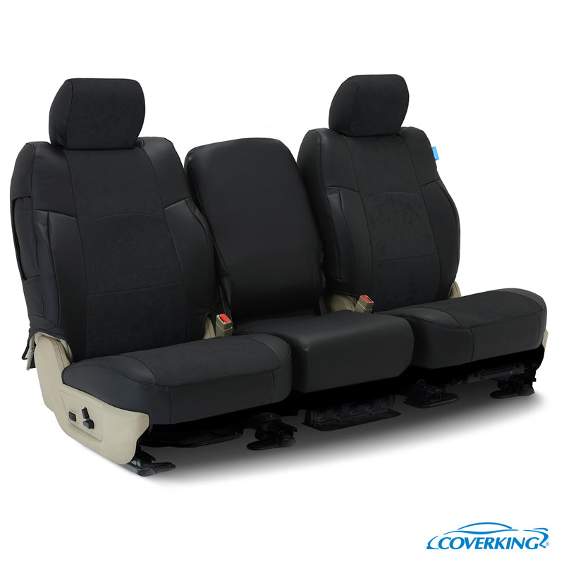 Custom Seat Cover UltiSuede — Black