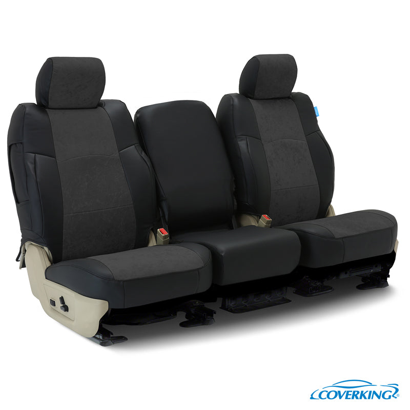 Custom Seat Cover UltiSuede — Charcoal