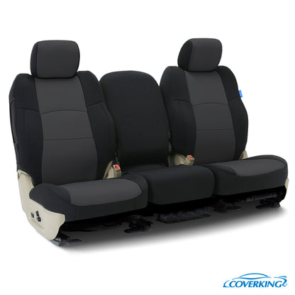 Custom Seat Cover Neoprene — Charcoal with Black sides