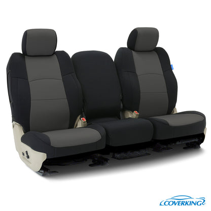Custom Seat Cover Neoprene — Medium Gray with Black sides