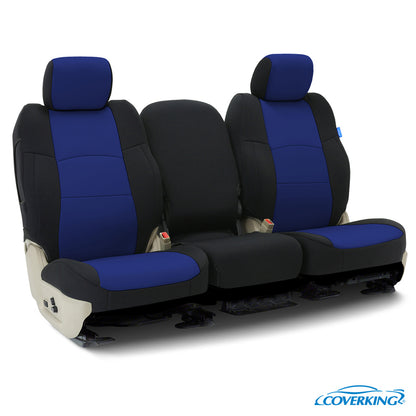 Custom Seat Cover Neoprene — Blue with Black sides