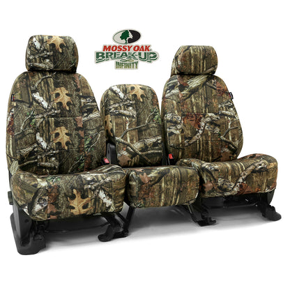 Custom Seat Cover Neosupreme Camo Mossy — Break Up Infinity Solid