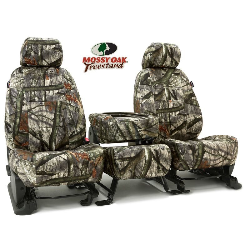 Custom Seat Cover Neosupreme Camo Mossy — Treestand Solid