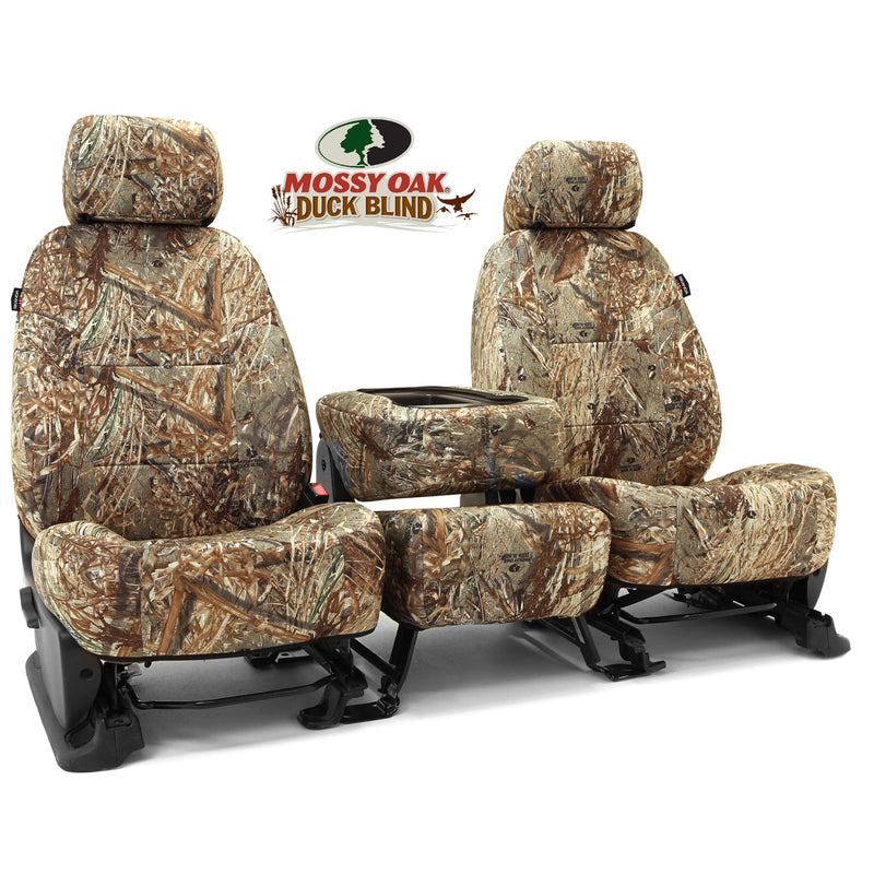 Custom Seat Cover Neosupreme Camo Mossy — Duck Blind Solid