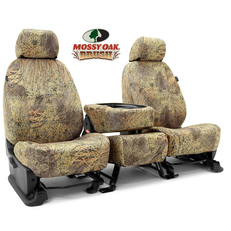 Custom Seat Cover Neosupreme Camo Mossy — Brush Solid