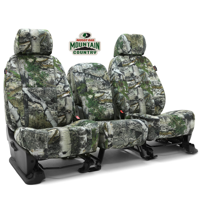 Custom Seat Cover Neosupreme — Camo Mossy Oak Mountain Country Solid