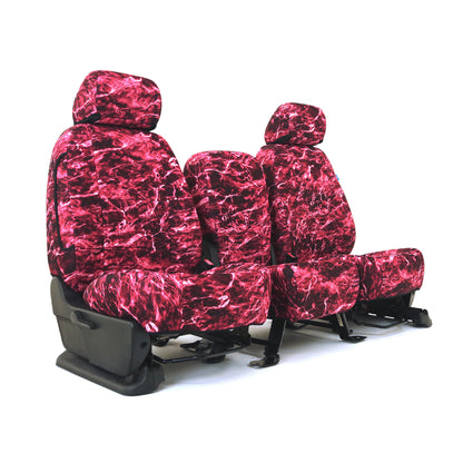 Custom Seat Cover Neosupreme Camo Mossy Oak Elements — Elements Crimson Solid