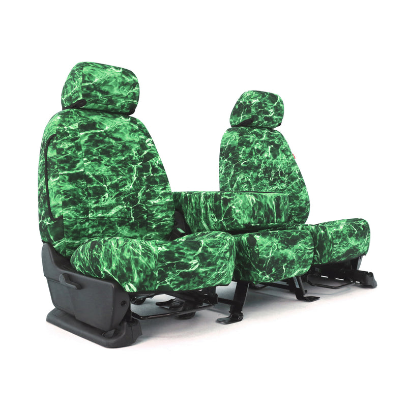 Custom Seat Cover Neosupreme Camo Mossy Oak Elements — Elements Largemouth Solid