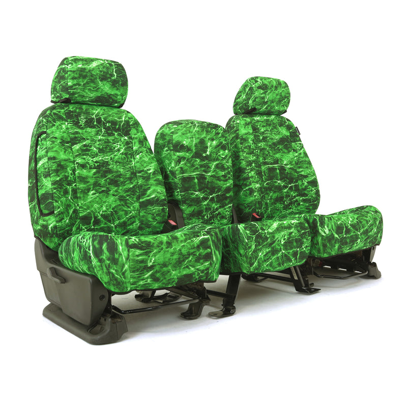 Custom Seat Cover Neosupreme Camo Mossy — Elements Moray Solid