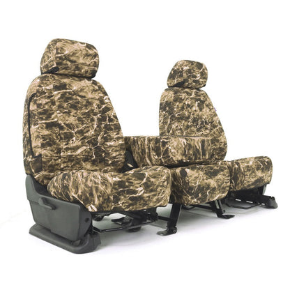 Custom Seat Cover Neosupreme Camo Mossy Oak Elements — Elements Sandcrab Solid