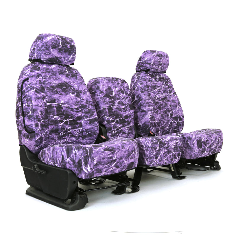 Custom Seat Cover Neosupreme Camo Mossy Oak Elements — Elements Tigerfish Solid