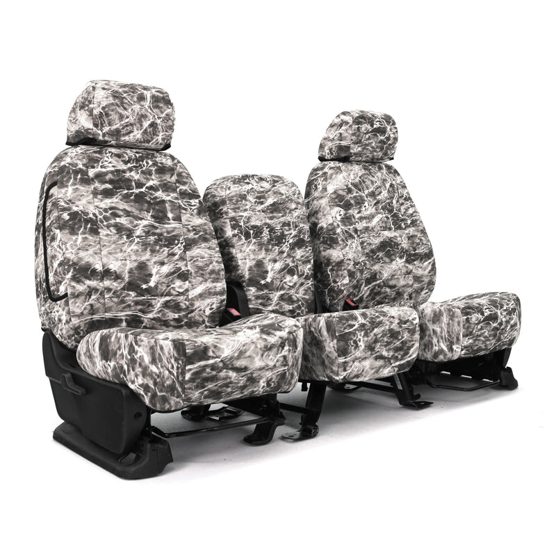 Custom Seat Cover Neosupreme Camo Mossy — Elements Manta Solid