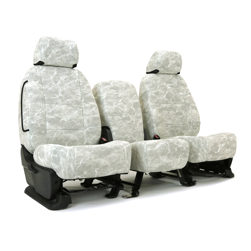 Custom Seat Cover Neosupreme Camo Mossy Oak Elements — Elements Bonefish Solid