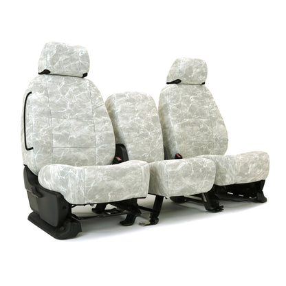 Custom Seat Cover Neosupreme Camo Mossy Oak Elements — Elements Bonefish Solid