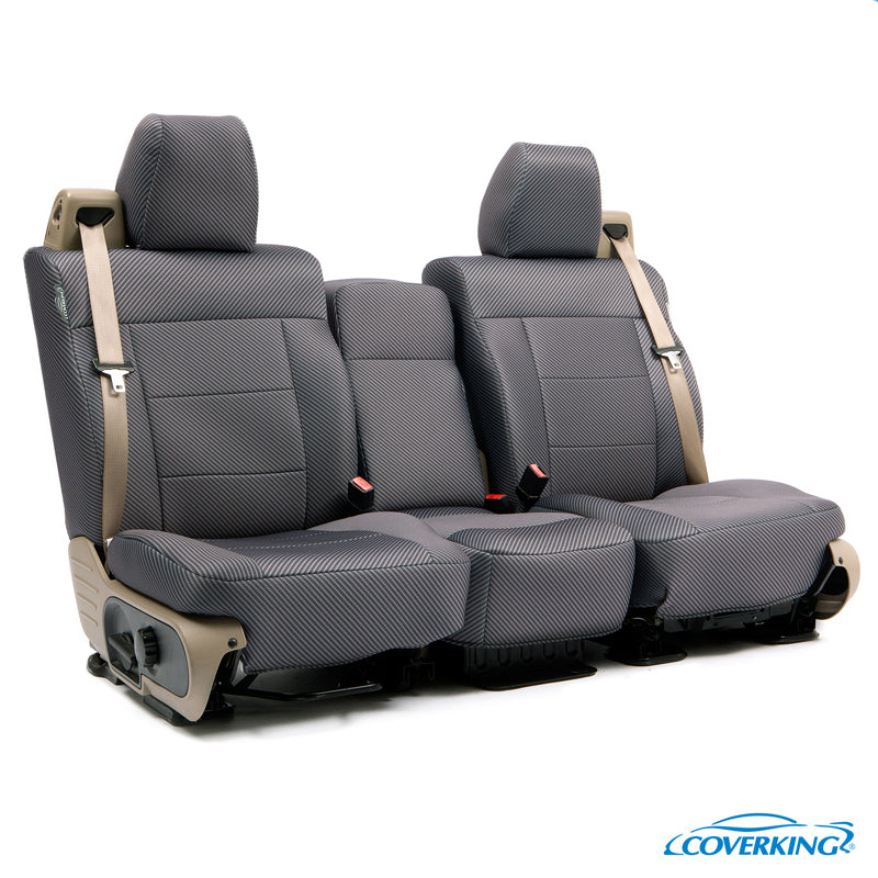 Custom Seat Cover Neosupreme Designer Print — Carbon Fiber Solid