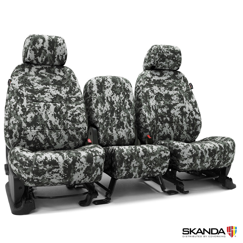 Custom Seat Cover Neosupreme Camo Digital — Camo Digital Urban Solid