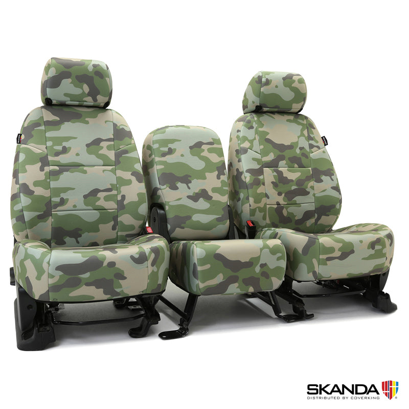 Custom Seat Cover Neosupreme Camo Traditional — Camo Traditional Jungle Solid
