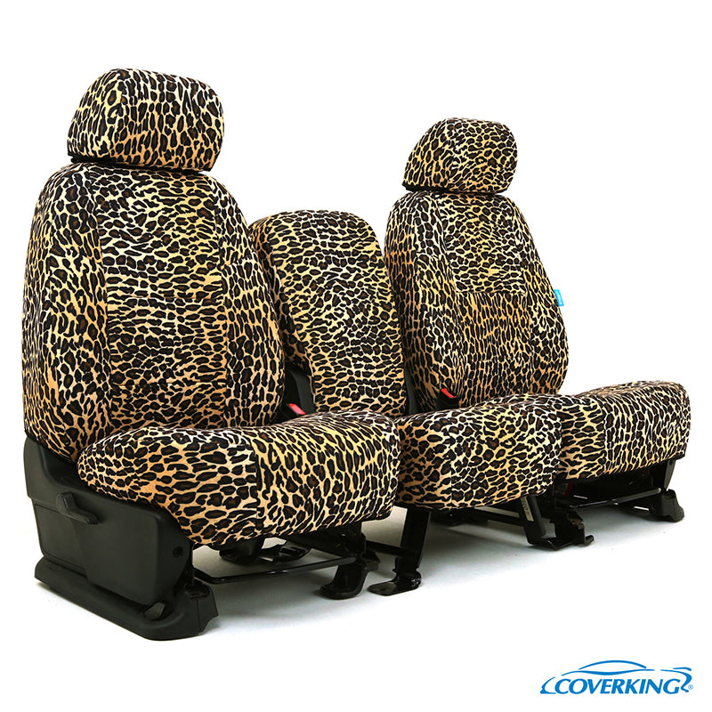 Custom Seat Cover Neosupreme Designer Print — Neosupreme Designer Leopard Solid
