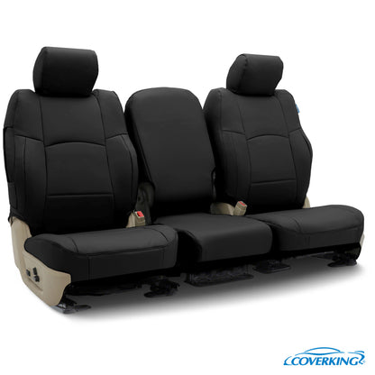 Custom Seat Cover Premium Leatherette — Black