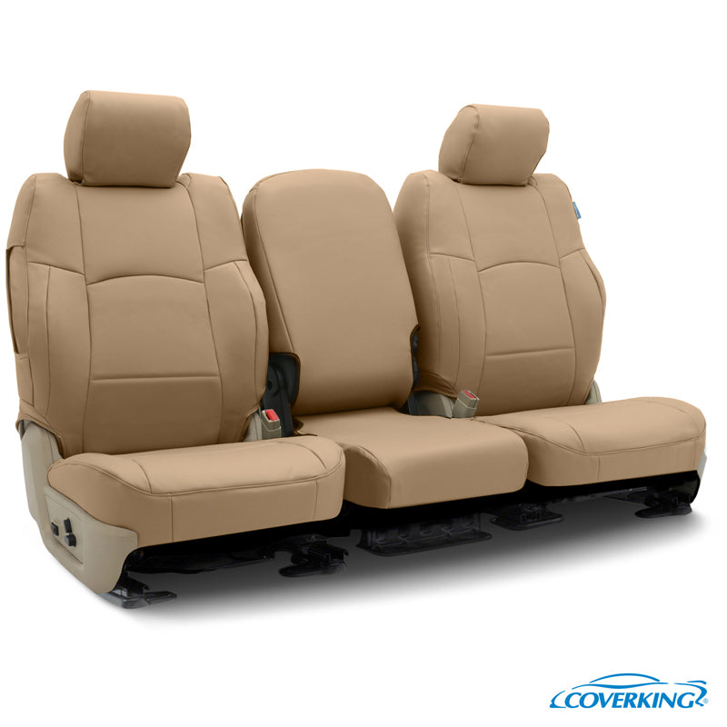 Custom Seat Cover Premium Leatherette — Premium Leatherette Cashmere