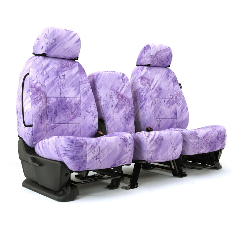 Custom Seat Cover Neosupreme Camo Real Tree — Purple