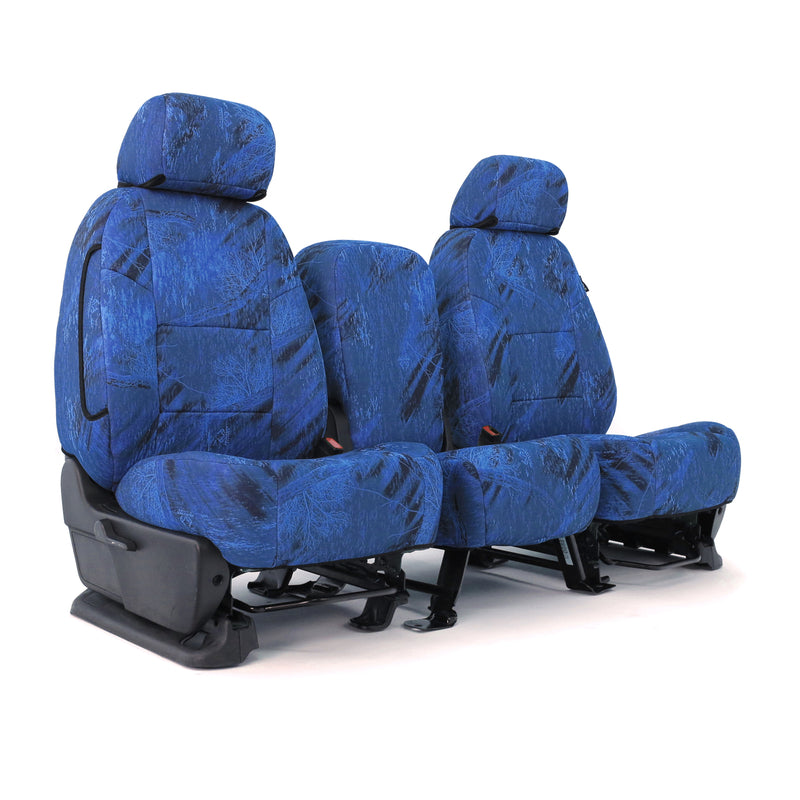Custom Seat Cover Neosupreme Camo Real Tree — Blue