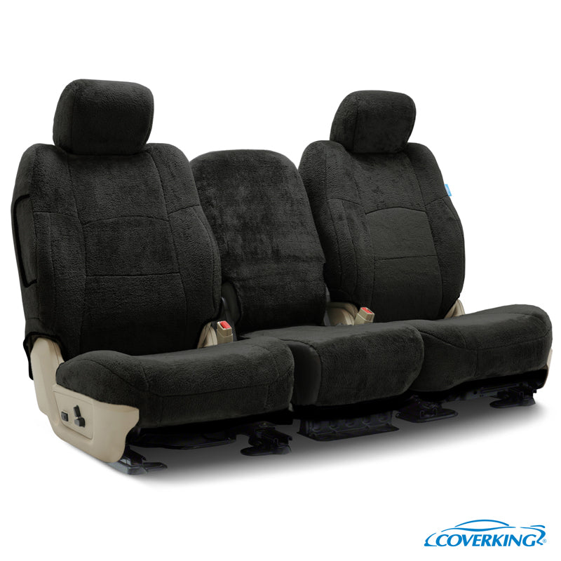 Custom Seat Cover Snuggleplush — Black Solid