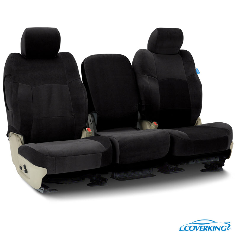 Custom Seat Cover Velour — Black