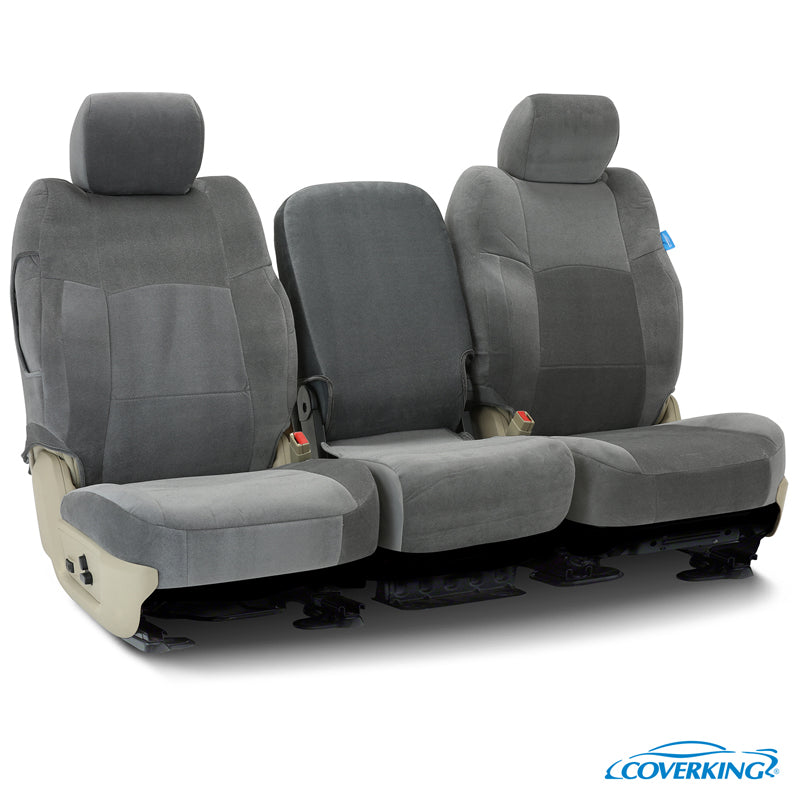 Custom Seat Cover Velour — Gray