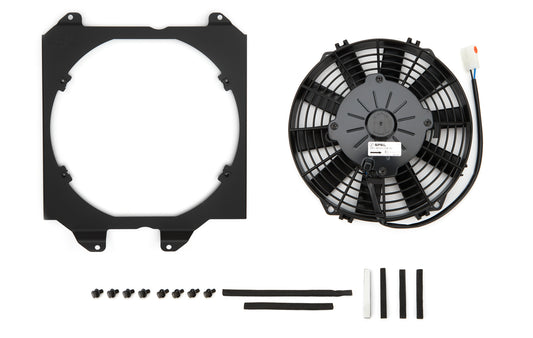 Csf Cooling Electric Cooling Fan - 12 in Fan - Push / Pull - 12V - Curve Blade - 13.75 in x 13.69 in - 1.63 in Thick -