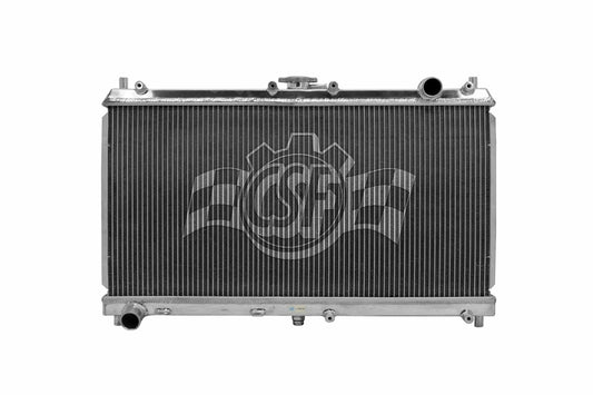 Csf Cooling Radiator - 25.5 in W x 12.625 in H x 2.062 in D - Single Pass - Passenger Side Inlet - Driver Side Outlet