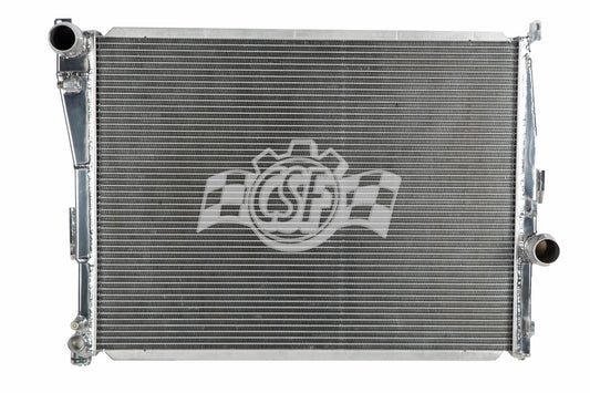 Csf Cooling Radiator - 22.813 in W x 17 in H x 1.625 in D - Driver Side Inlet - Passenger Side Outlet - Aluminum -