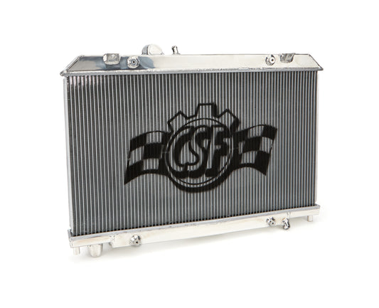 Csf Cooling Radiator - 26 in W x 14.188 in H x 2.375 in D - Top Center Inlet - Passenger Side Outlet - Aluminum -