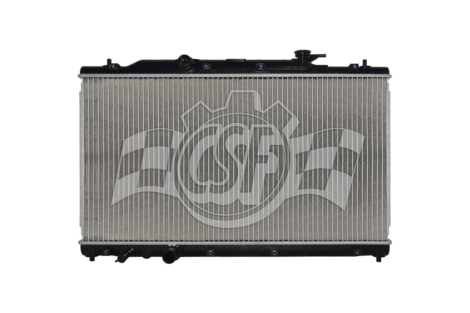 Csf Cooling Radiator - 29.688 in W x 15.75 in H x 1.188 in D - Driver Side Inlet - Driver Side Outlet - Aluminum -
