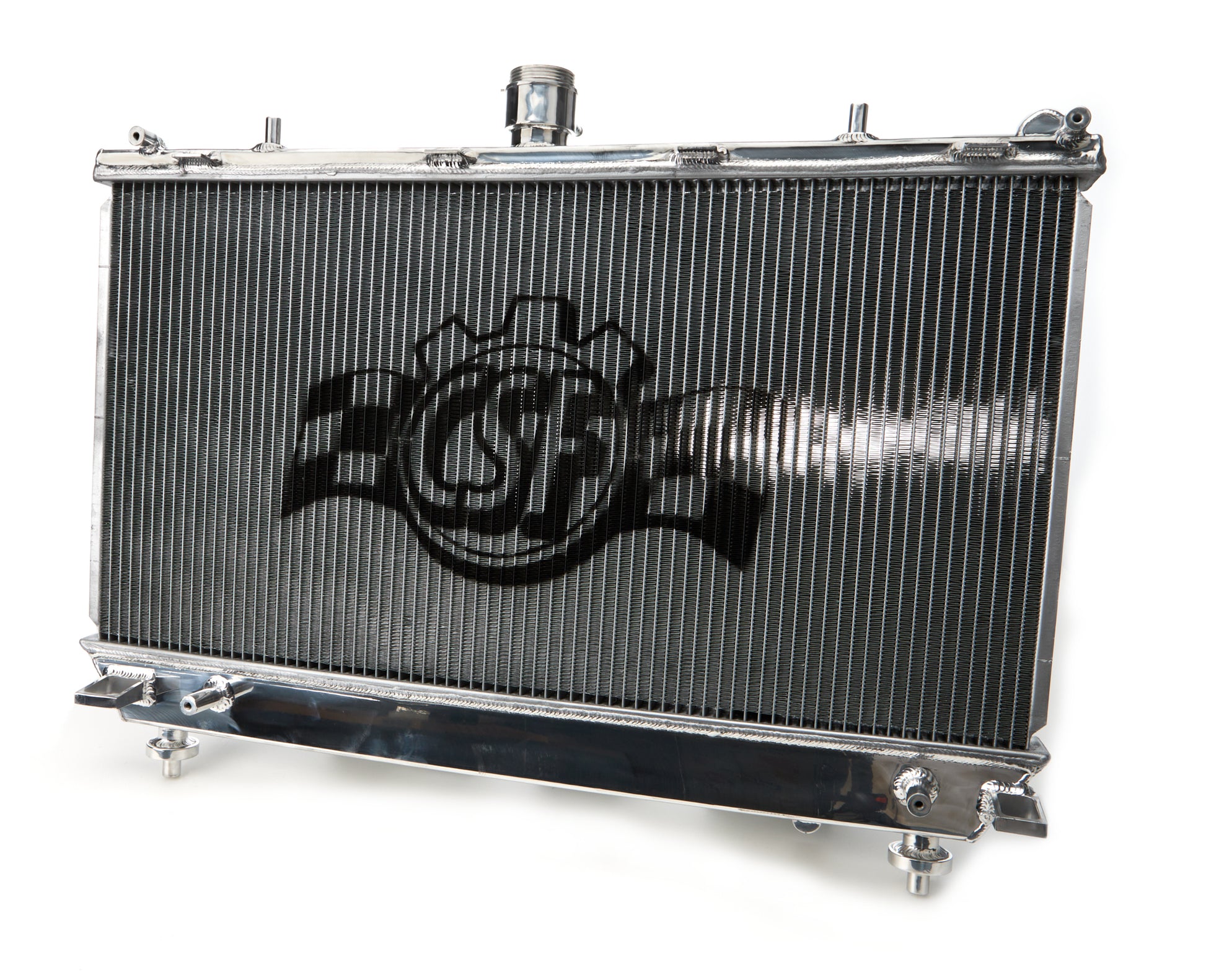 Csf Cooling Radiator - 30.188 in W x 2.188 in D - Single Pass - Driver Side Inlet - Passenger Side Outlet - Oil Cooler