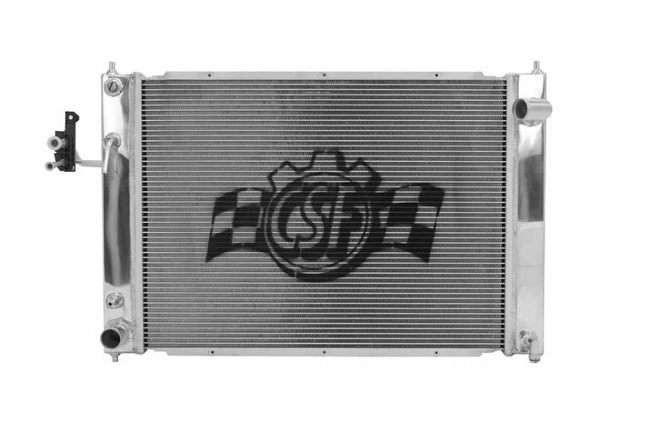 Csf Cooling Radiator - 25.062 in W x 17.625 in H x 1.563 in D - Single Pass - Passenger Side Inlet - Driver Side
