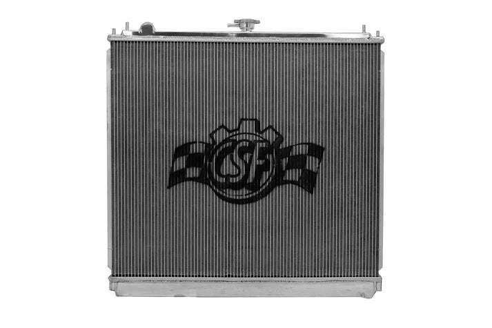 Csf Cooling Radiator - 23.625 in W x 27.062 in H x 1.625 in D - Dual Pass - Passenger Side Inlet - Driver Side Outlet