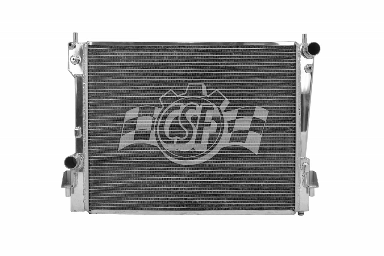 Csf Cooling Radiator - 24.125 in W x 2.75 in D - Single Pass - Passenger Side Inlet - Driver Side Outlet - Aluminum -