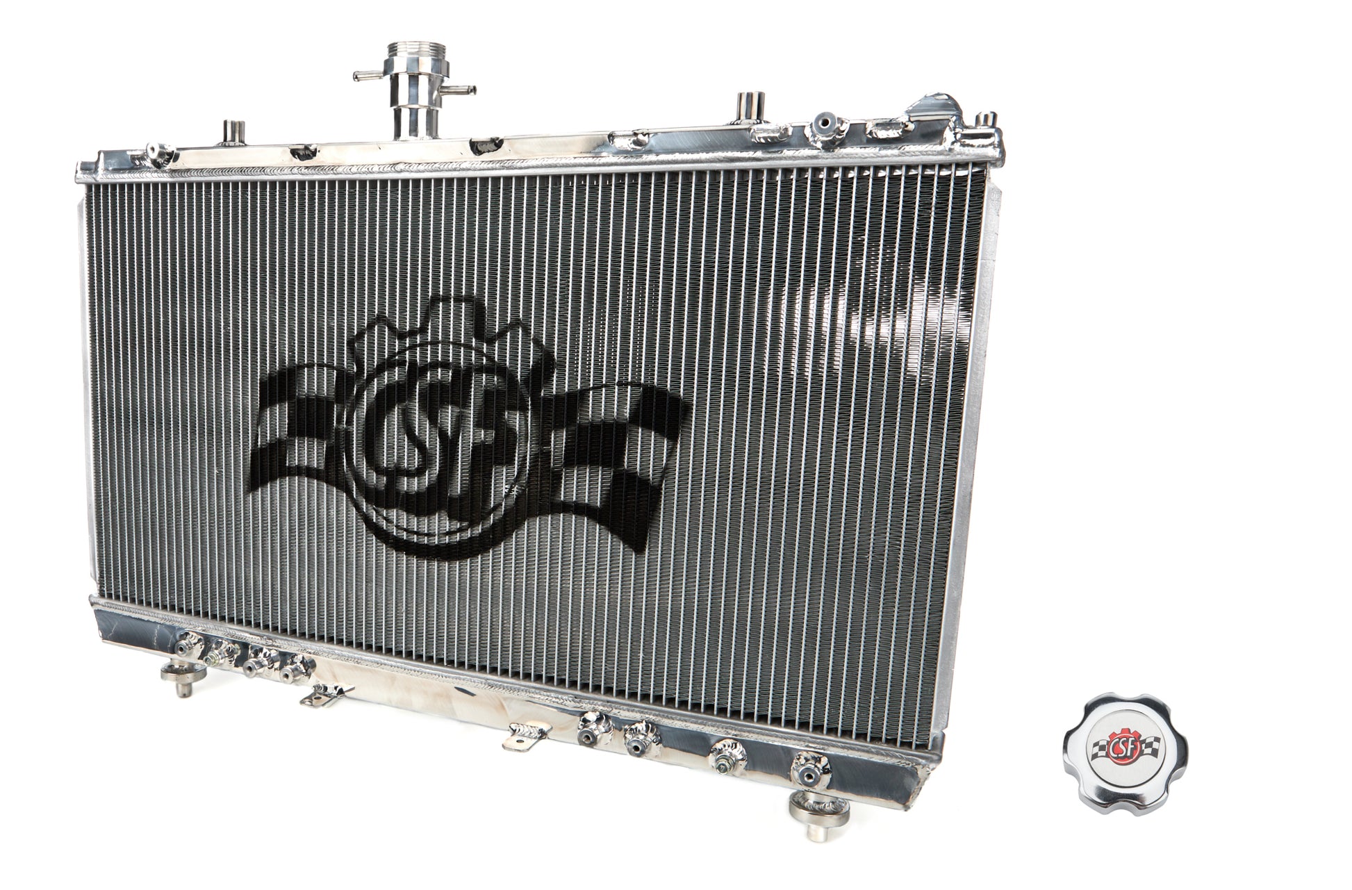 Csf Cooling Radiator - 31 in W x 2.188 in D - Single Pass - Driver Side Inlet - Passenger Side Outlet - Oil Cooler