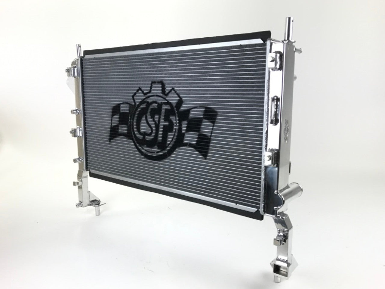 Csf Cooling Radiator - 25.375 in W x 14.313 in H x 1.625 in D - Single Pass - Passenger Side Inlet - Driver Side