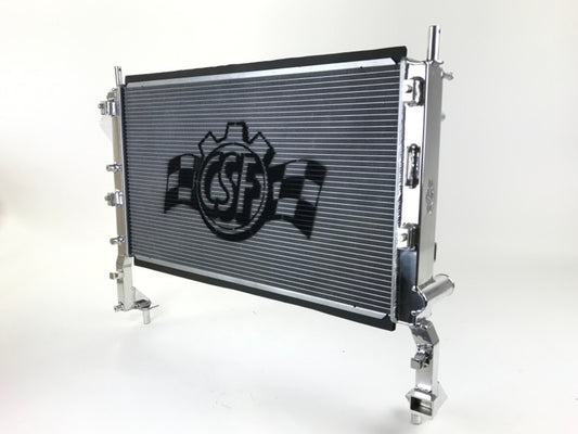 Csf Cooling Radiator - 25.375 in W x 14.313 in H x 1.625 in D - Single Pass - Passenger Side Inlet - Driver Side
