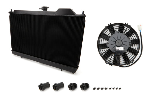 Csf Cooling Radiator - 27.625 in W x 14.75 in H x 1.25 in D - Single Pass - Driver Side Inlet - Driver Side Outlet -