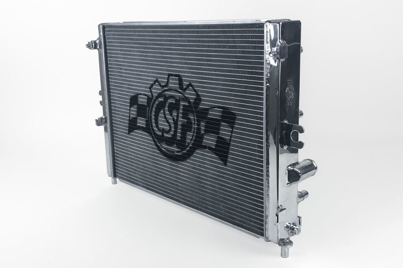 Csf Cooling Radiator - 24.625 in W x 17.125 in H x 3.938 in D - Single Pass - Passenger Side Inlet - Driver Side