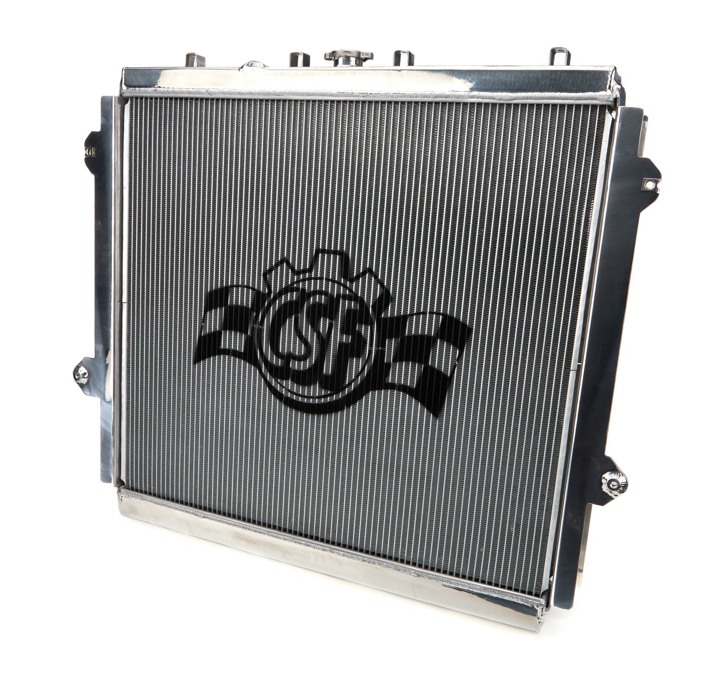 Csf Cooling Radiator - 22.625 in W x 25.625 in H x 0.875 in D - Single Pass - Top Center Inlet - Driver Side Outlet -