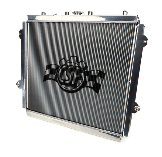 Csf Cooling Radiator - 22.625 in W x 25.625 in H x 0.875 in D - Single Pass - Top Center Inlet - Driver Side Outlet -