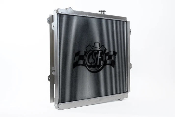Csf Cooling Radiator - 25.25 in W x 22.625 in H x 1.65 in D - Passenger Side Inlet - Driver Side Outlet - Aluminum -
